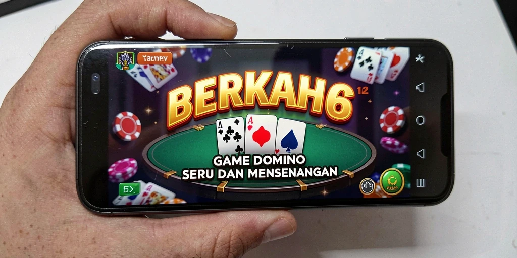 Screenshot gameplay <strong>BERKAH6</strong> yang menampilkan suasana permainan Domino yang seru.