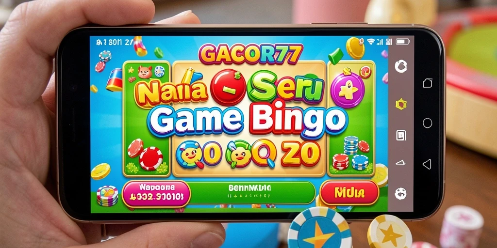 Screenshot utama GACOR77 dengan gameplay Bingo yang menarik.
