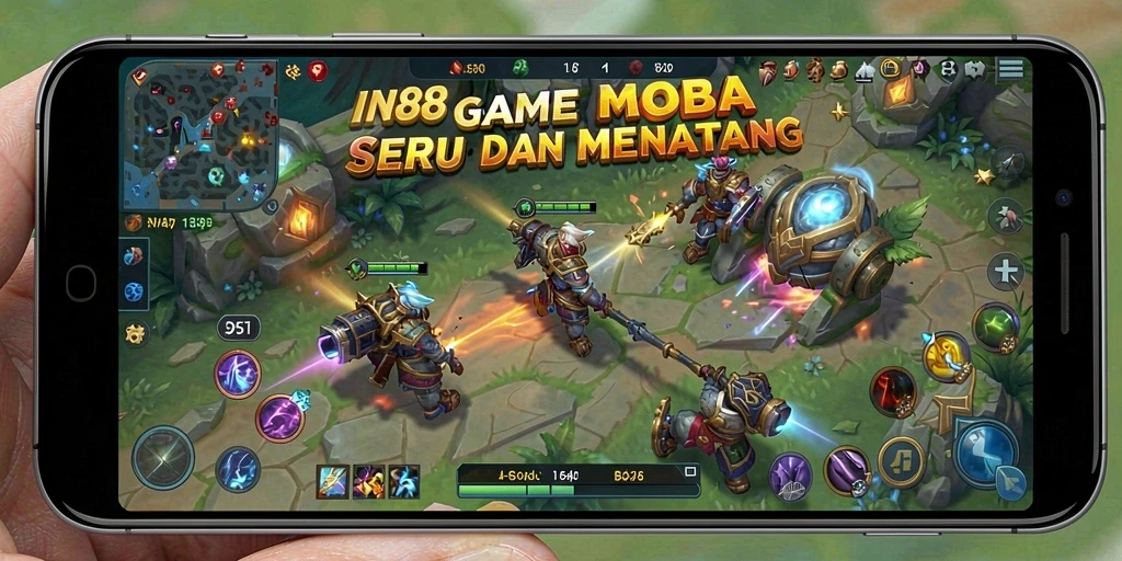 Gameplay seru dan pertempuran strategis di IN88.