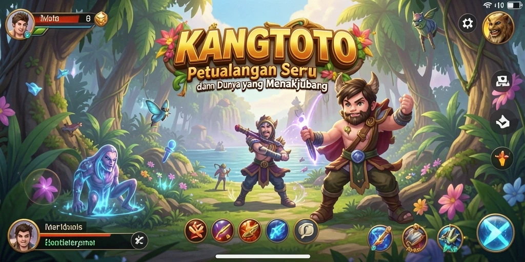 Gameplay seru KANGTOTO dengan petualangan tanpa batas.
