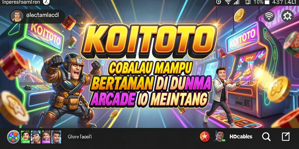 Gameplay Arcade KOITOTO yang menarik dan seru.