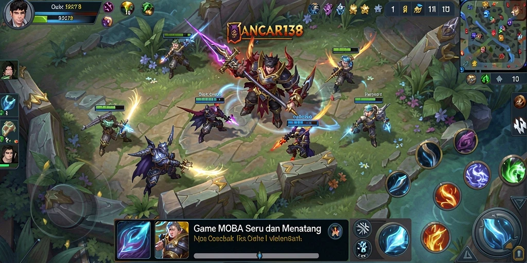 Tampilan gameplay menarik dari LANCAR138 yang penuh aksi.