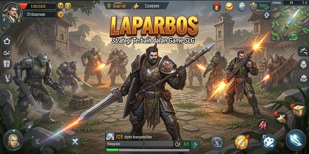 Tampilan gameplay interaktif dan menarik dari LAPARBOS.