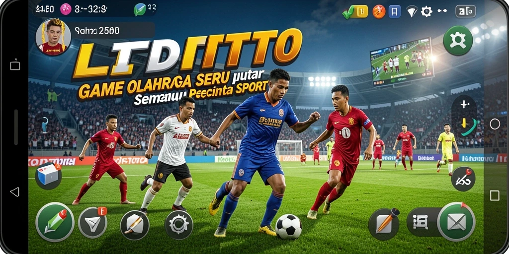 Tampilan seru gameplay LTDTOTO saat berkompetisi dalam olahraga.