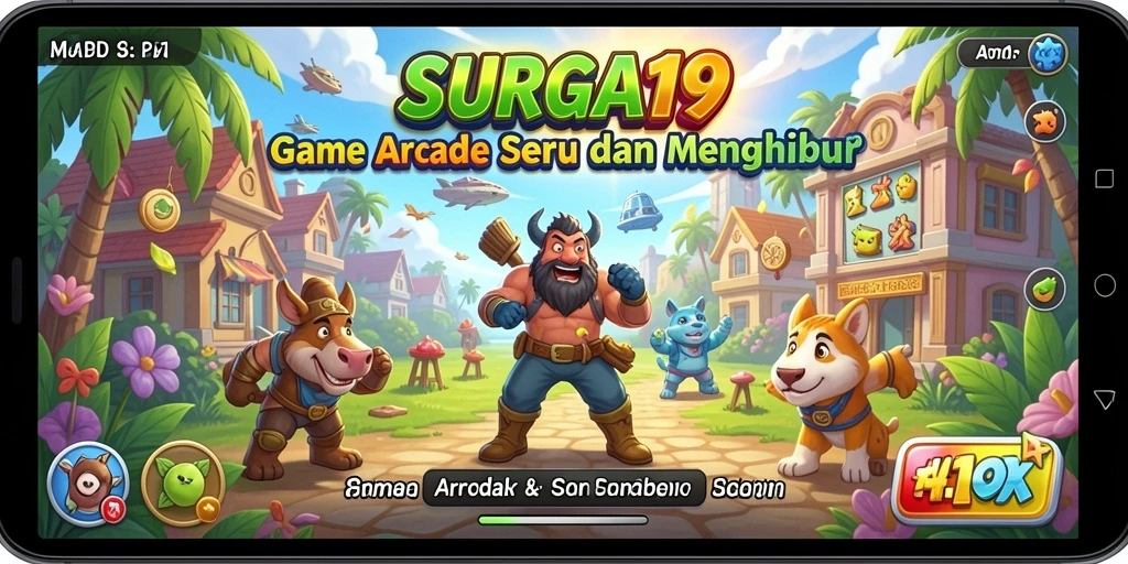 Screenshot dari gameplay SURGA19 yang penuh aksi dan keseruan.