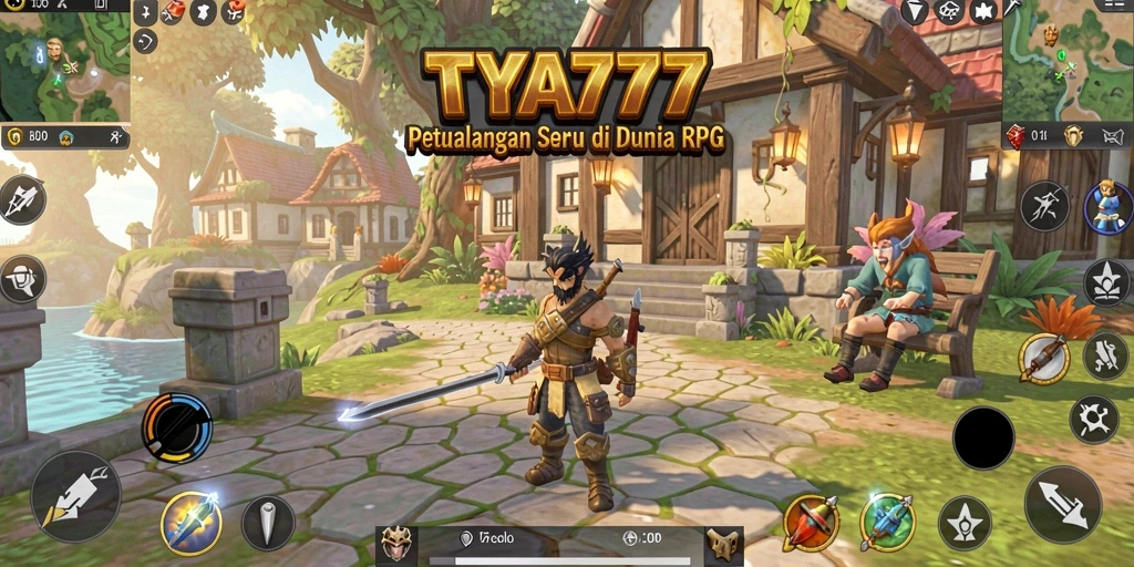 Tampilan gameplay menarik dari TYA777 yang menampilkan pertempuran epik.